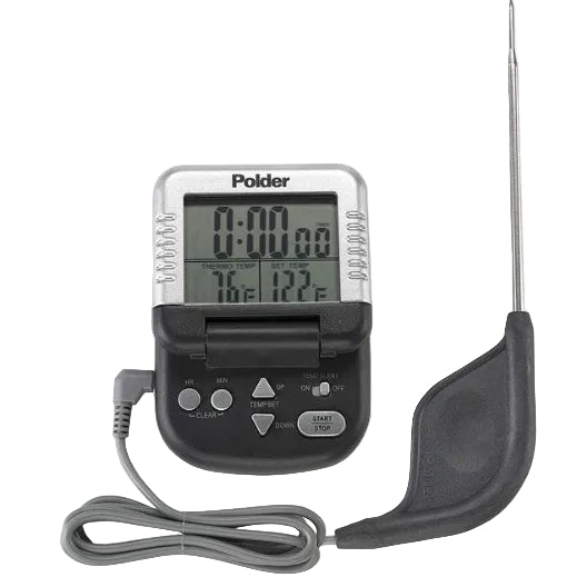 Polder Digital In-Oven Thermometer & Timer