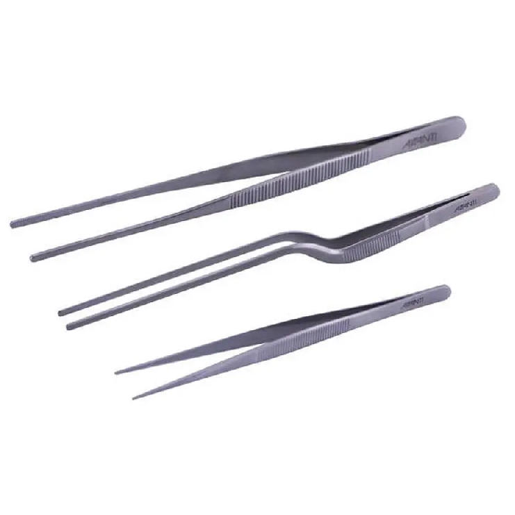 Avanti Stainless Steel Plating Tweezerss - Set of 3