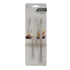 Avanti Stainless Steel Plating Tweezerss - Set of 3