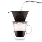 Bodum Pour Over Coffee Dripper and Double Wall Mug – 350ml