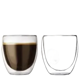 Bodum Pavina Double Wall Glasses - 250ml