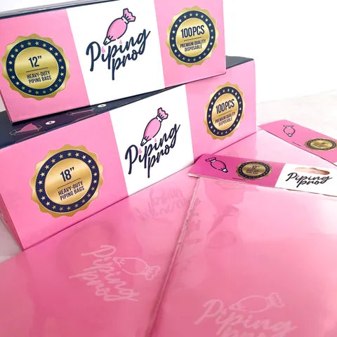 Cake Craft Disposable Piping Bags - 2 Sizes