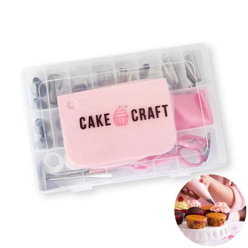 Cake Craft Piping Tip Set - 36-Piece