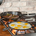 Lodge Cast Iron Round Griddle Pan - 26cm