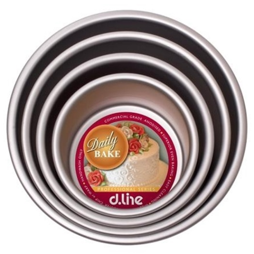 Daily Bake Professional Round Cake Pan - 6 Sizes