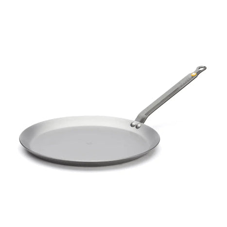 de Buyer Mineral B Carbon Steel Crepe Pan - 2 Sizes