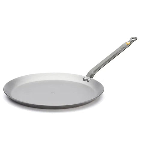 de Buyer Mineral B Carbon Steel Crepe Pan - 2 Sizes