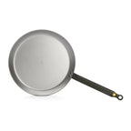 de Buyer Mineral B Carbon Steel Crepe Pan - 2 Sizes
