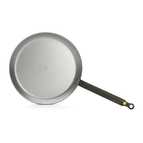 de Buyer Mineral B Carbon Steel Crepe Pan - 2 Sizes