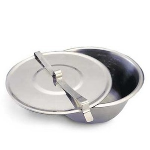 Dissco Stainless Steel Steamed Pudding Basin - 2 Sizes