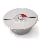 Dissco Stainless Steel Steamed Pudding Basin - 2 Sizes