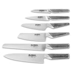 Global Ikasu knife set - 7 pieces
