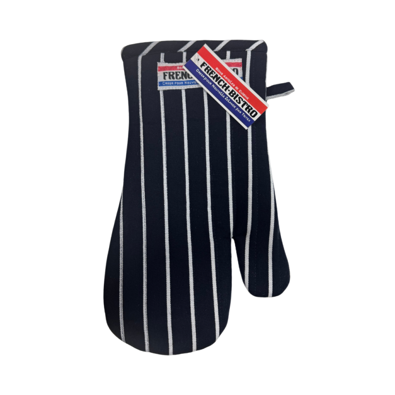 Hot House French Bistro Butchers Stripe Oven Glove
