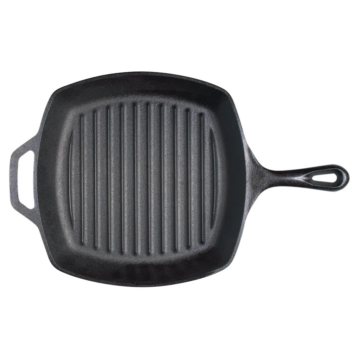 Lodge Cast Iron Square Grill Pan - 26cm