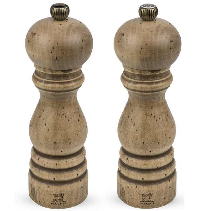 Peugeot Paris Antique Salt and Pepper Mill Set - 3 Sizes