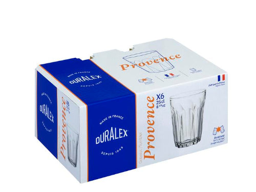 Duralex Provence Tumbler 250ml - Set of 6