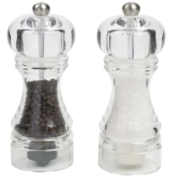 T&G Capstan Slim Salt and Pepper Mill Set
