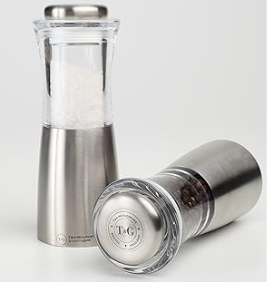 T&G Apollo Salt and Pepper Mill Set - 15cm