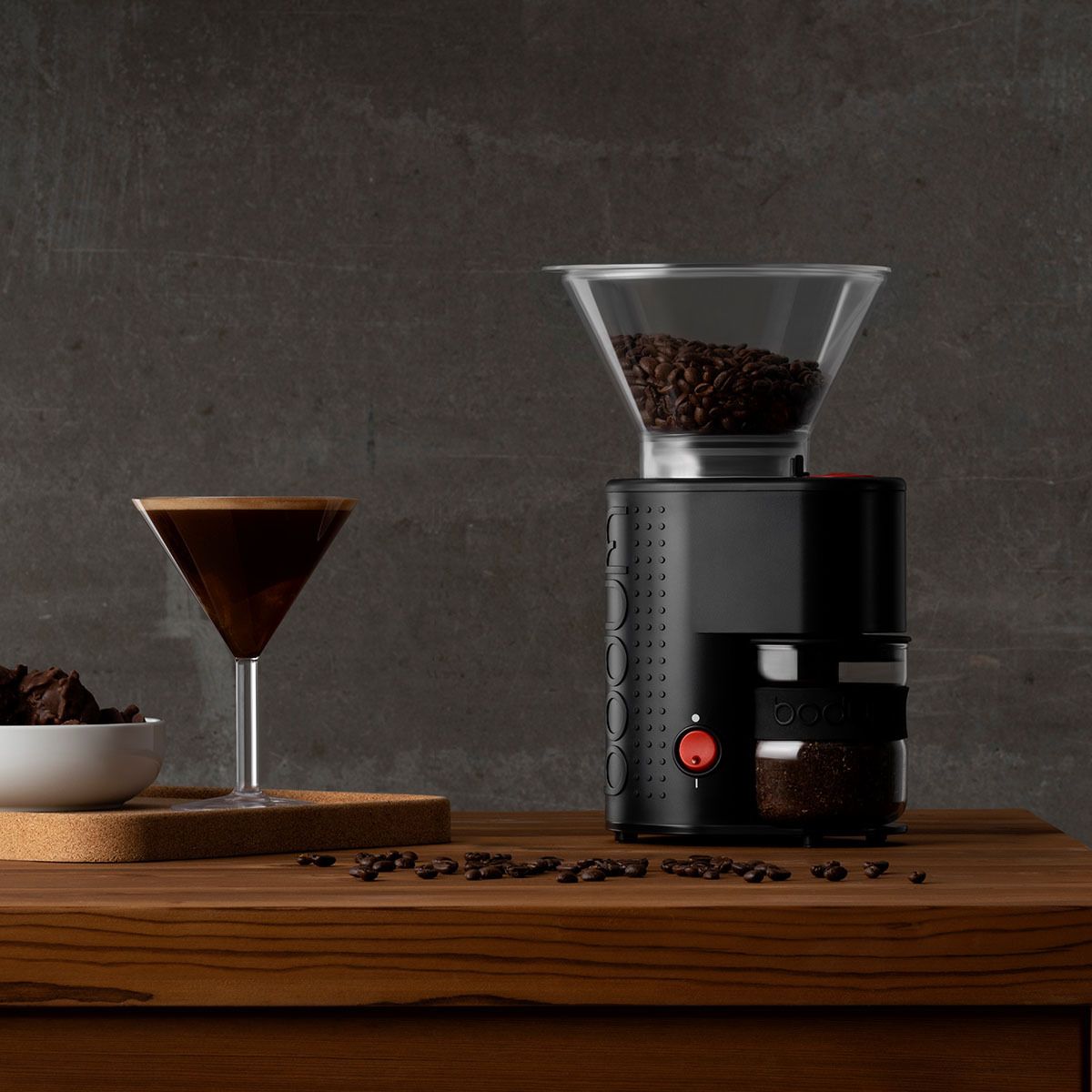 Bodum Bistro Burr Coffee Grinder - Black