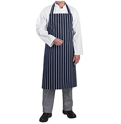 Bib Apron - Butchers Stripe - 2 Colours