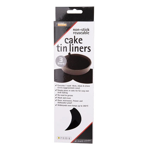 Toastabags Non-Stick Reusable Cake Pan Liners – Set of 3