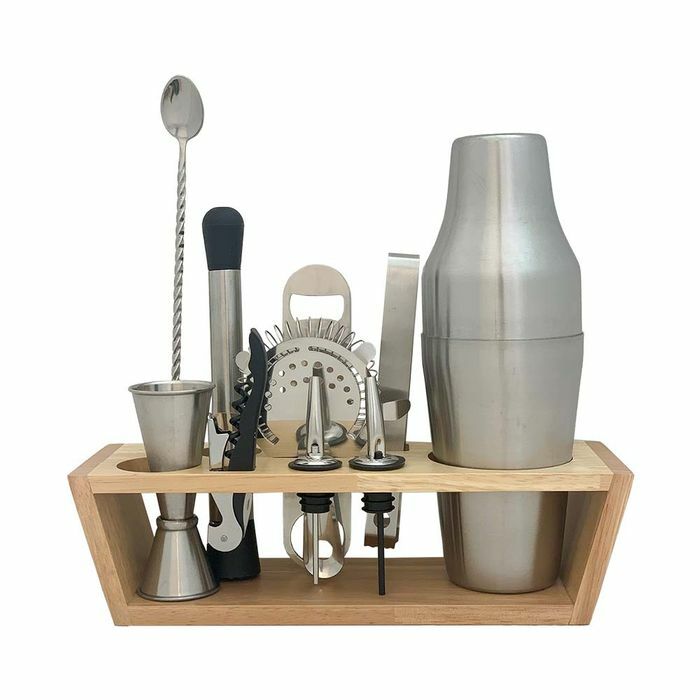 BarTool 11 Piece Cocktail Set - Stainless Steel