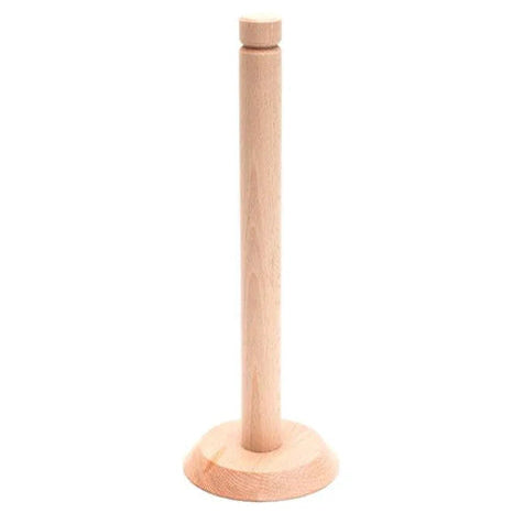 Dishy Beechwood Paper Towel Holder