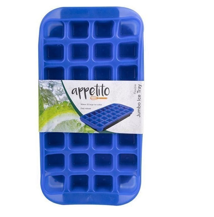 Flexible Jumbo Silicone Ice Tray