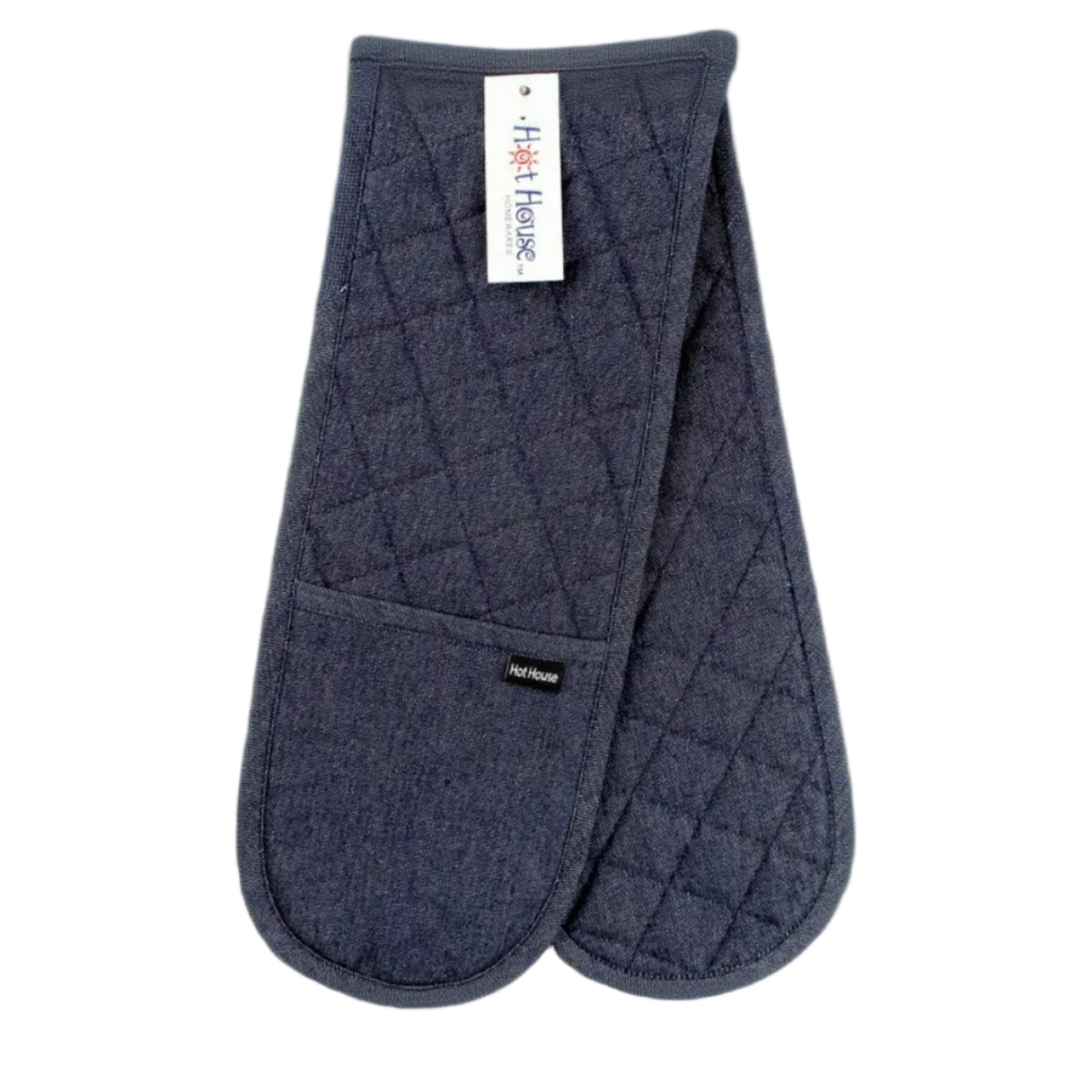 Hot House Double Oven Mitt Denim - 2 Colours