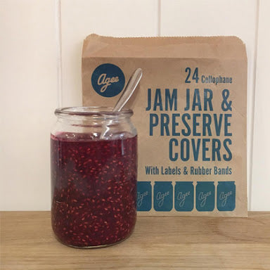 Agee Jam Jar Preserve Covers and Labels