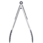 Westmark Stainless Steel Locking Tongs with Silicone Head - 33cm