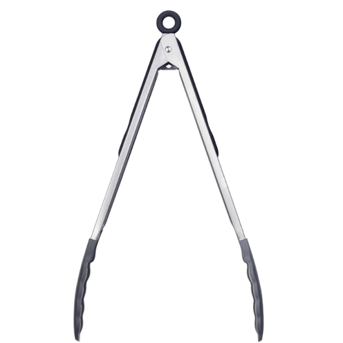 Westmark Stainless Steel Locking Tongs with Silicone Head - 33cm