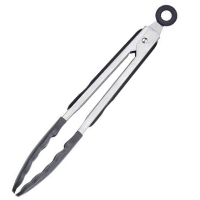 Westmark Stainless Steel Locking Tongs with Silicone Head - 27cm