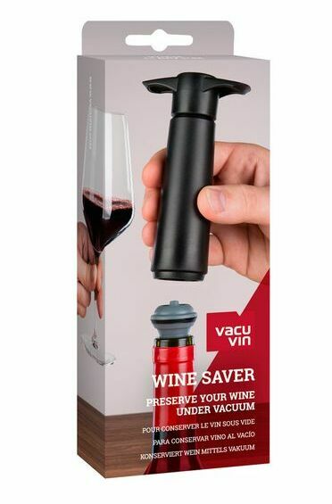 VacuVin vacuum pump wine saver